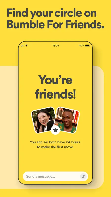 Bumble For Friends: Meet IRL screenshot 6 of 6