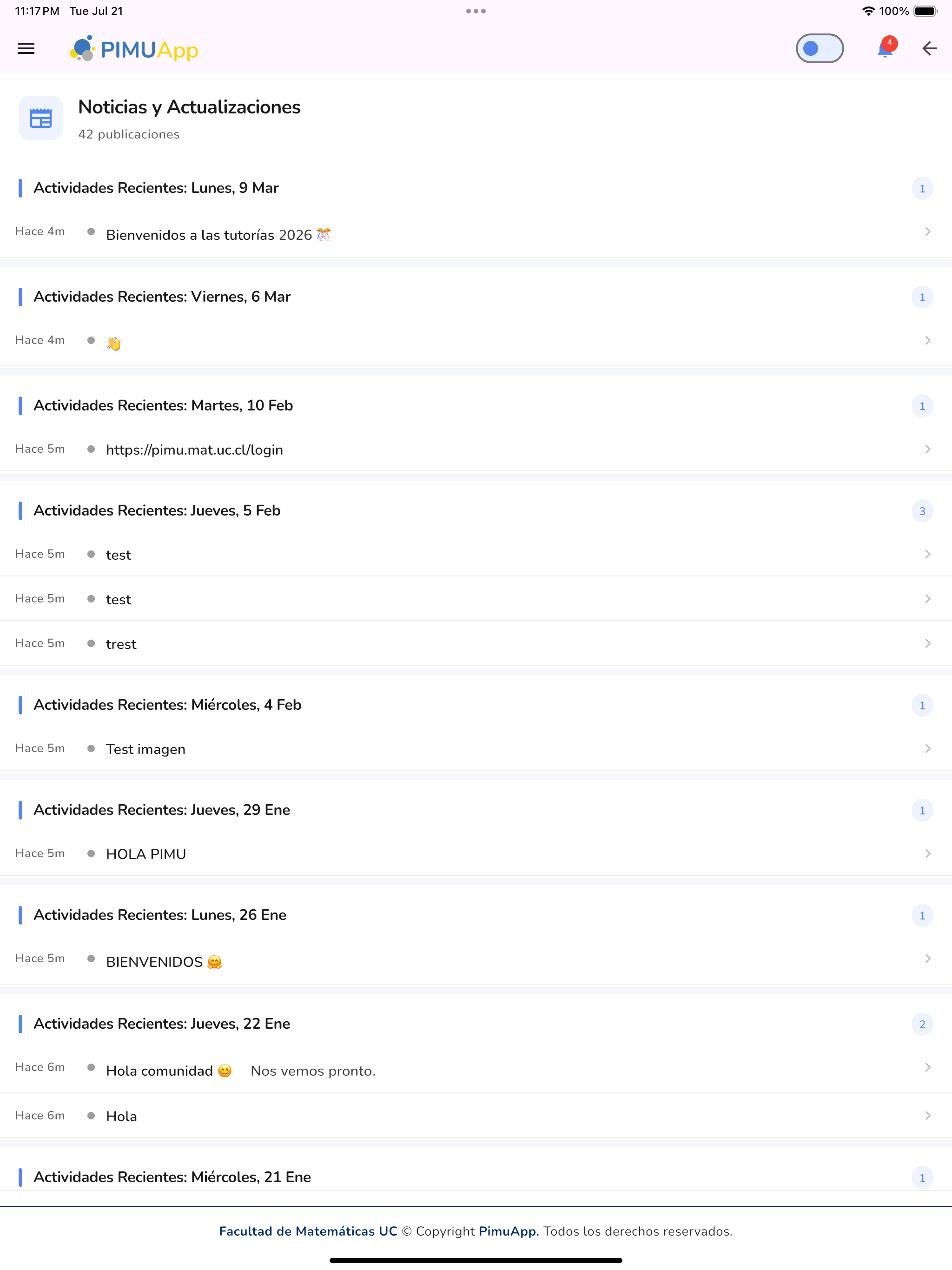 Pimu App screenshot 5