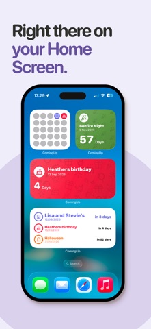 ComingUp: Event Countdown Screenshot 2 of 7