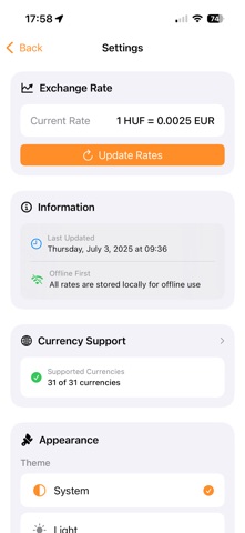 Curry - The Currency Converter screenshot