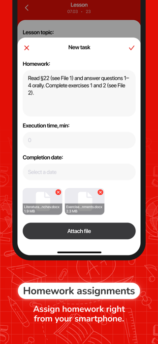 Eljur.Teacher Screenshot 4 of 6