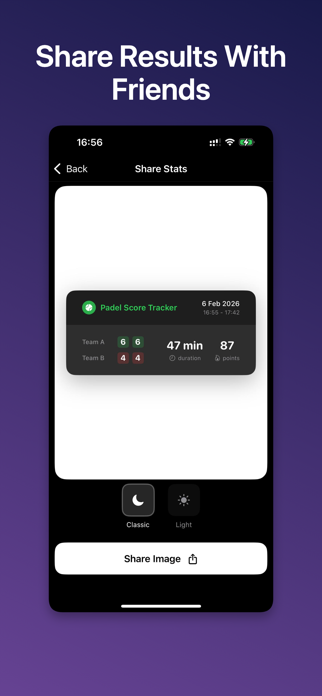Padel Score Tracker - PadelPro Screenshot 6 of 6