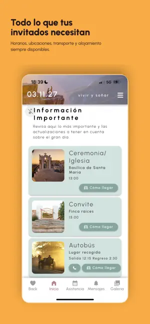 WataBoda: Invitados y Boda screenshot 2
