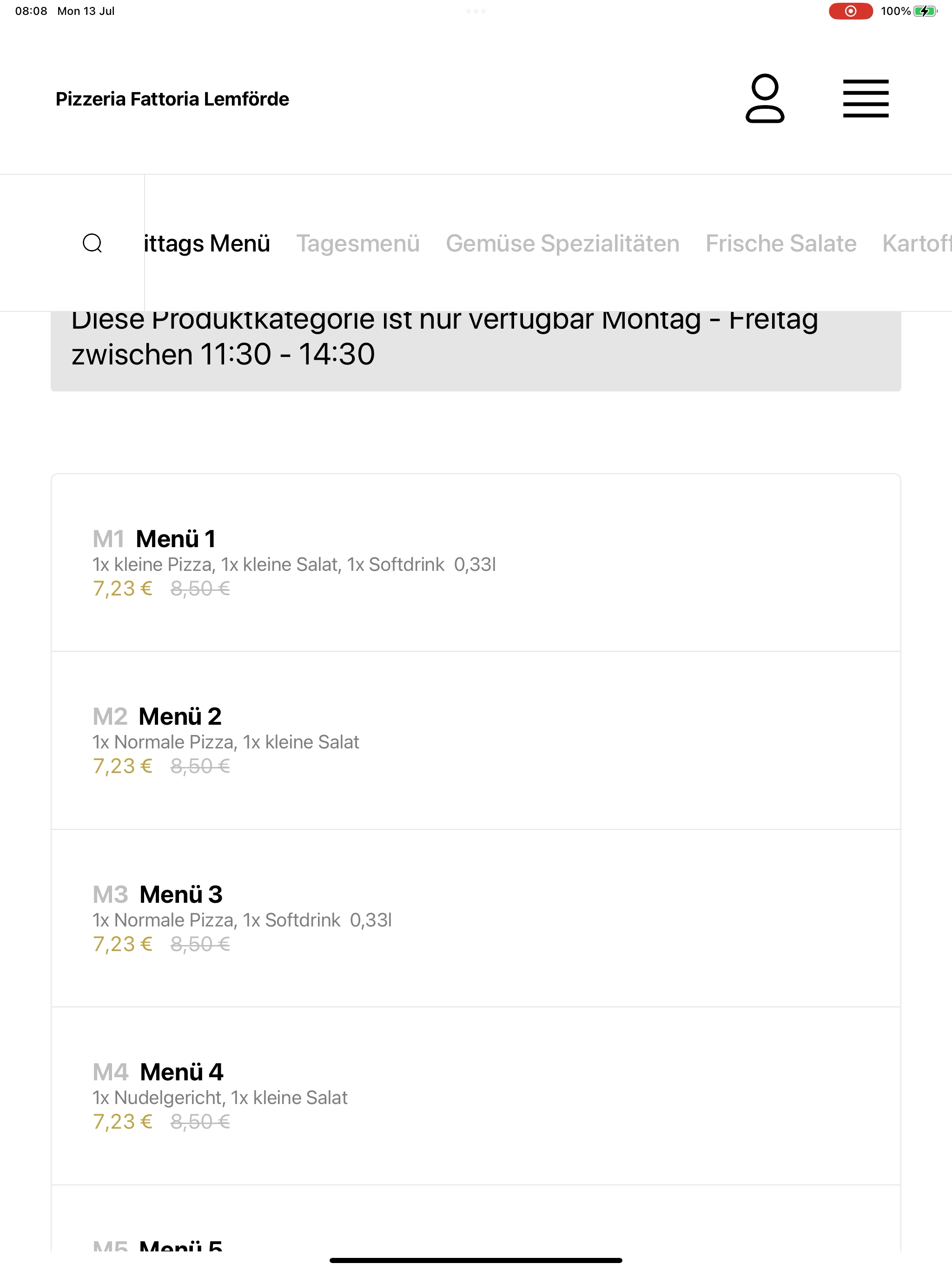 Pizzeria Fattoria Lemförde screenshot 8