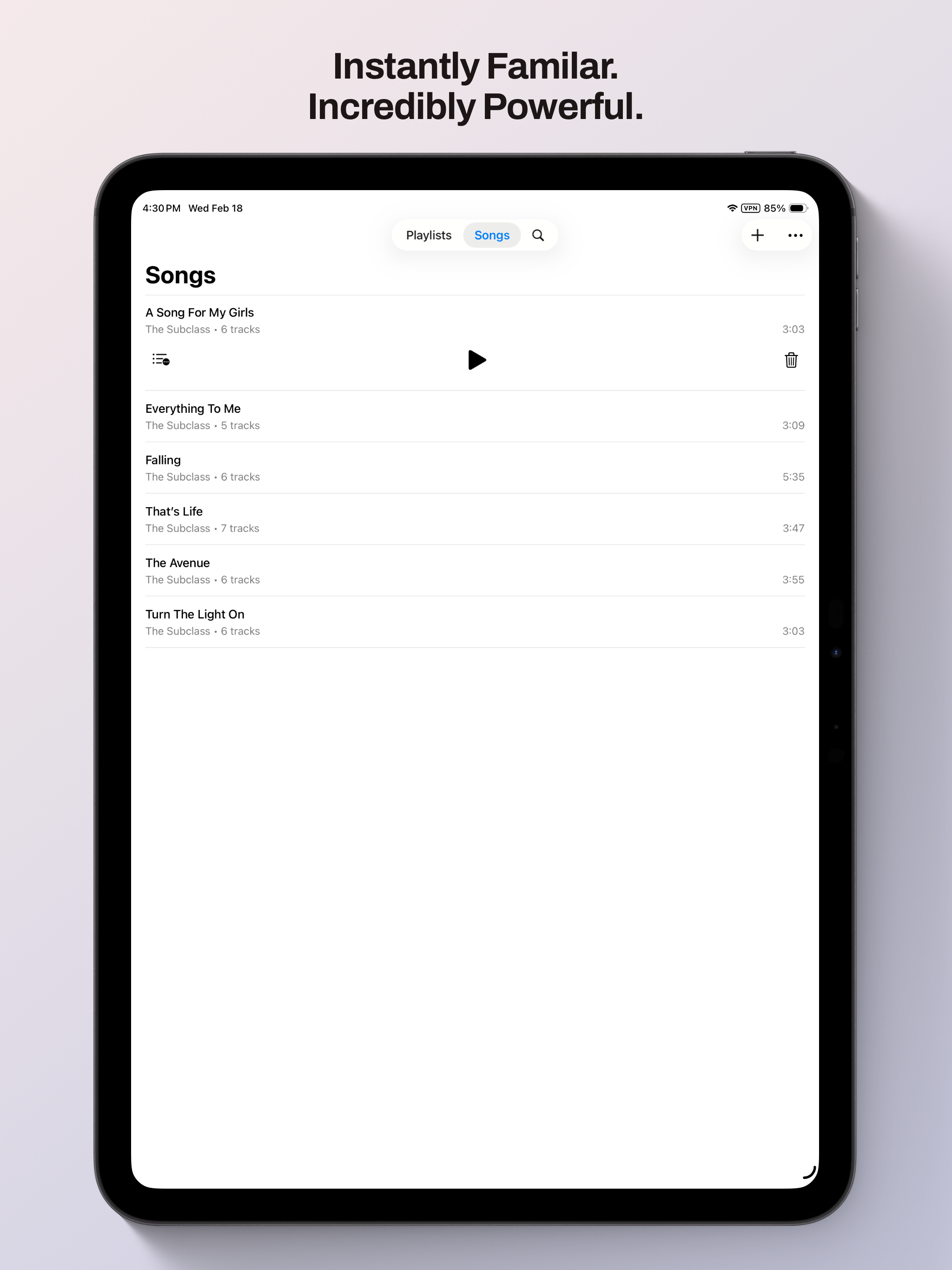Multitrack Audio Player