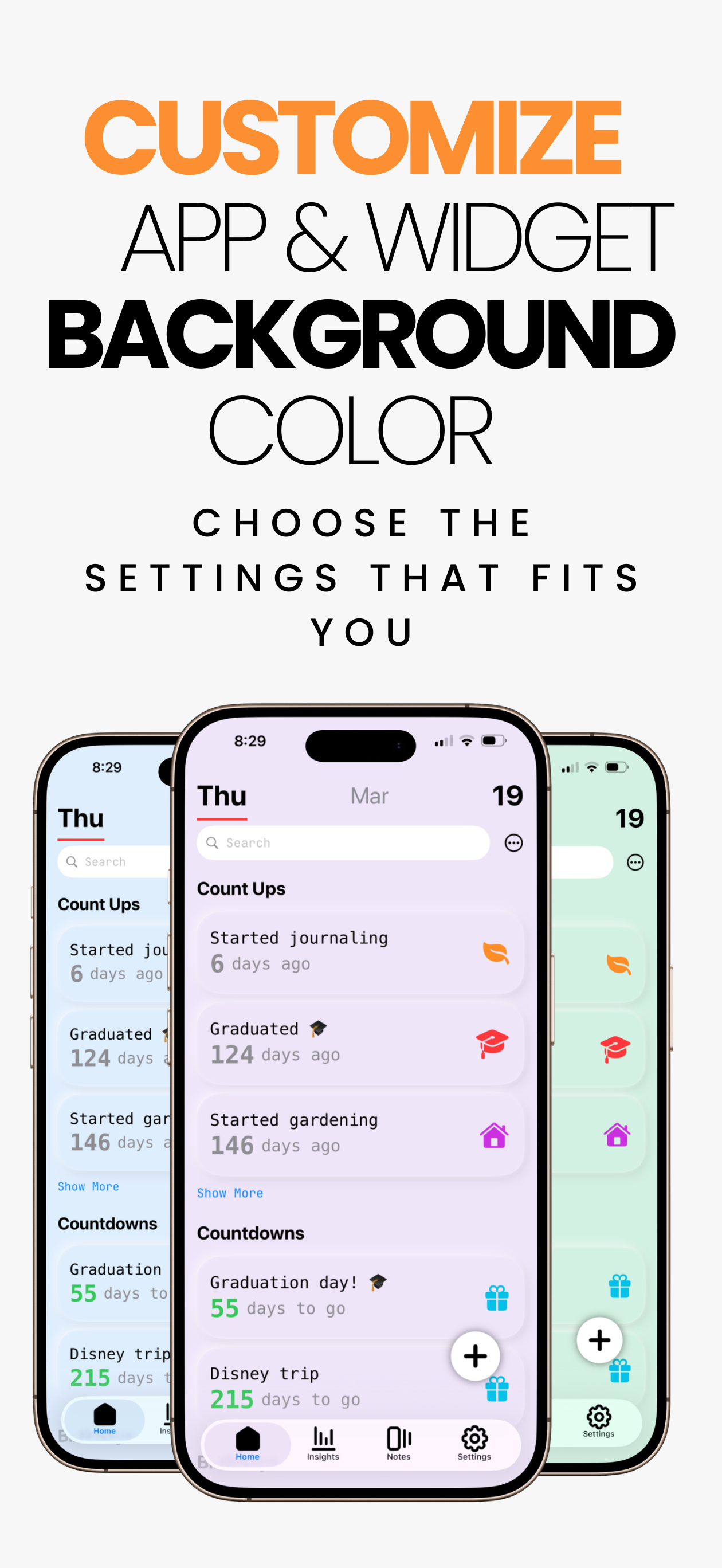 Countdown Widgets - Sincey screenshot