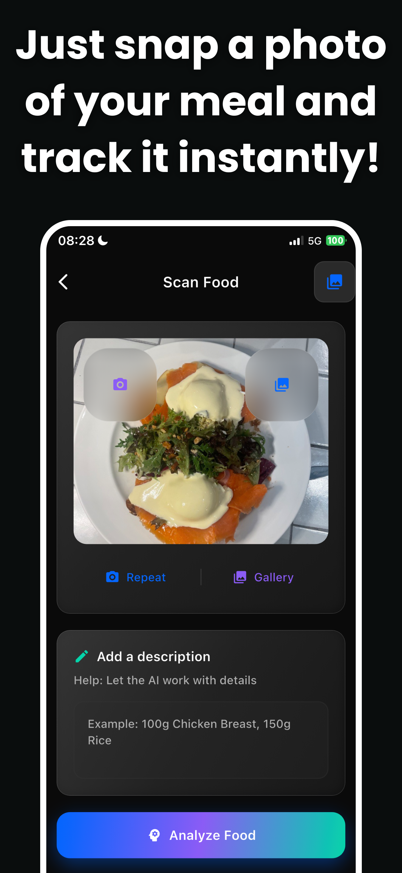 AI Calorie Tracker: CalorAI
