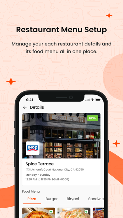 WPFM Food Delivery Screenshot