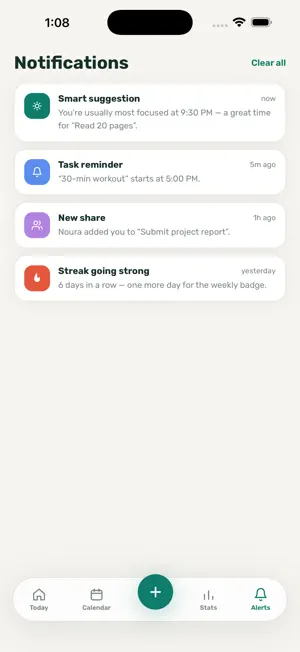 Injaz — Task Organizer screenshot 2