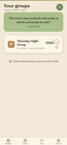 Branches - Prayer App iPhone screenshot