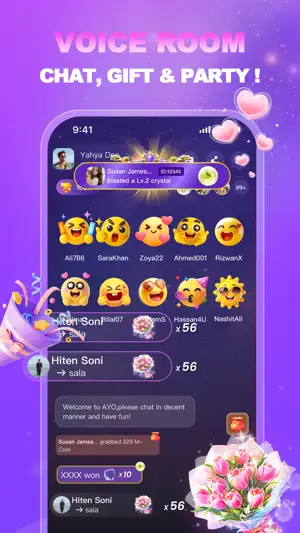 AYO: Games & Voice Rooms screenshot 3