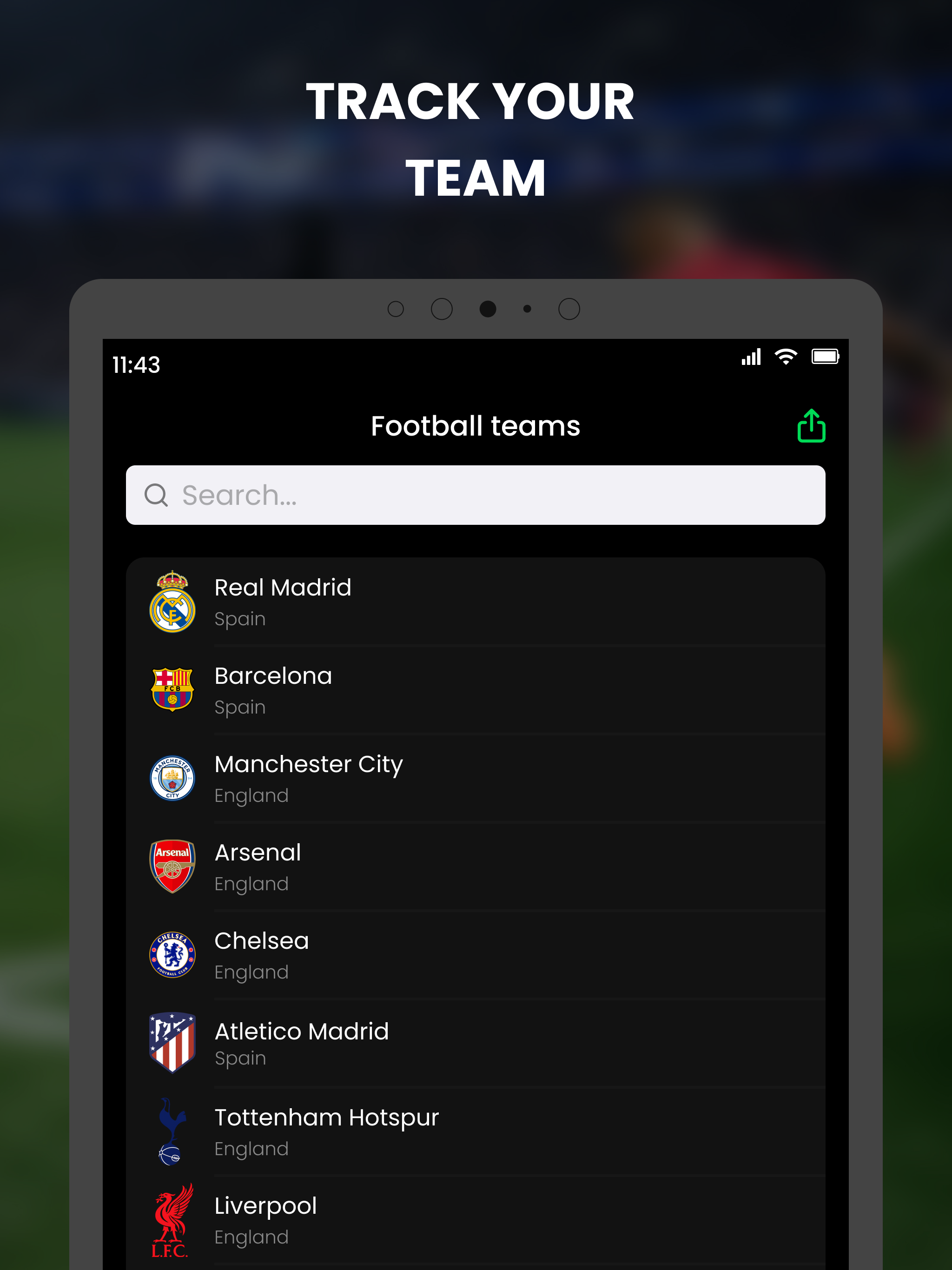 Live Football Matches : Sport