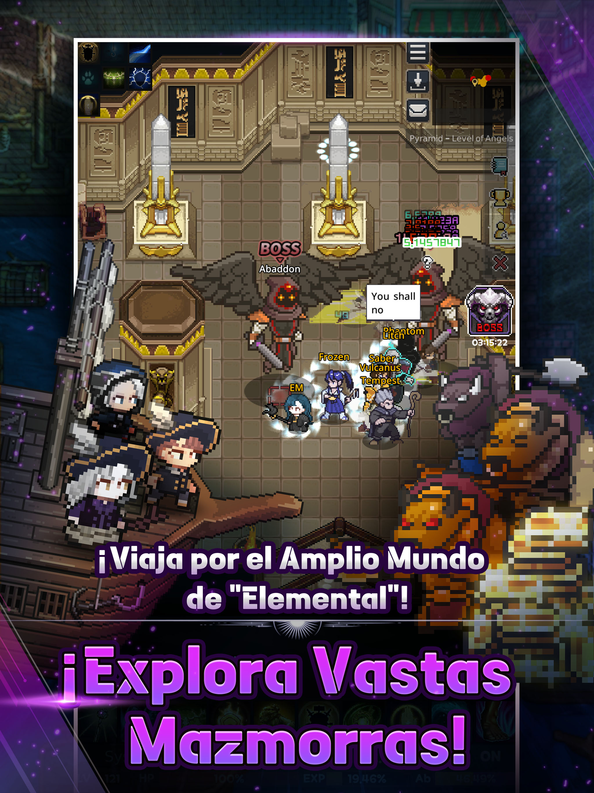 Elemental: MMORPG en 2D