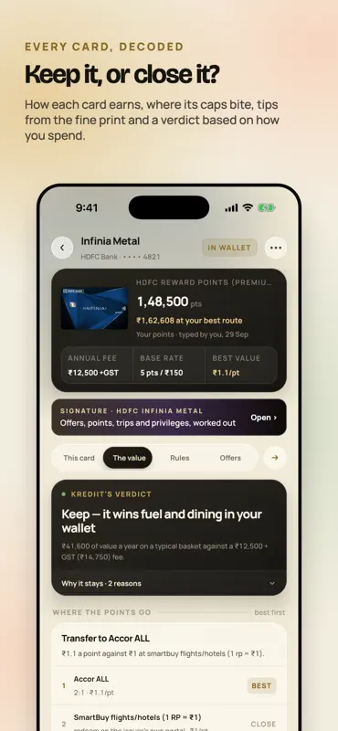 Krediit: Credit Card Rewards screenshot 7 of 9