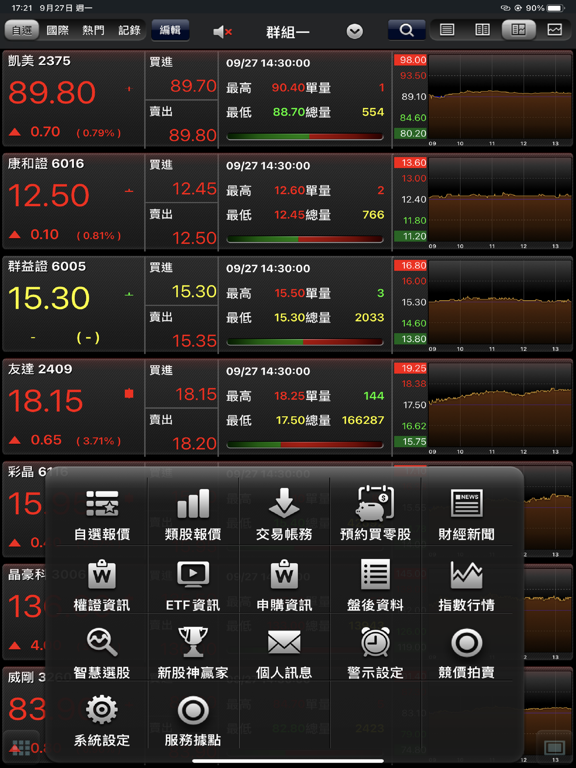 Screenshot #5 pour 台新證券「PhoneEZ」