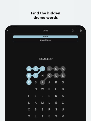 Strings - Word Search iPad screenshot