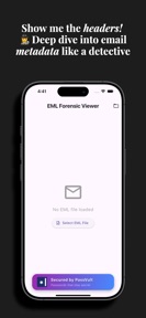 EML Forensic Viewer screenshot