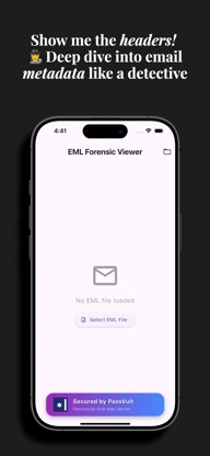 EML Forensic Viewer screenshot 1