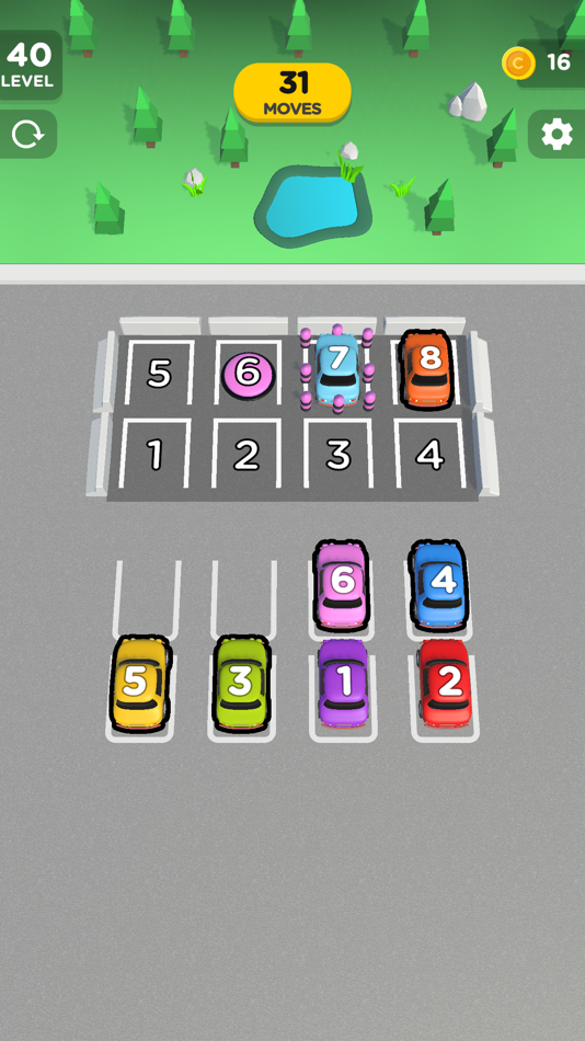 #3. Parking Row (iOS) Podle: bugra bayrak