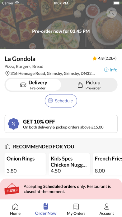 La Gondola Grimsby Screenshot