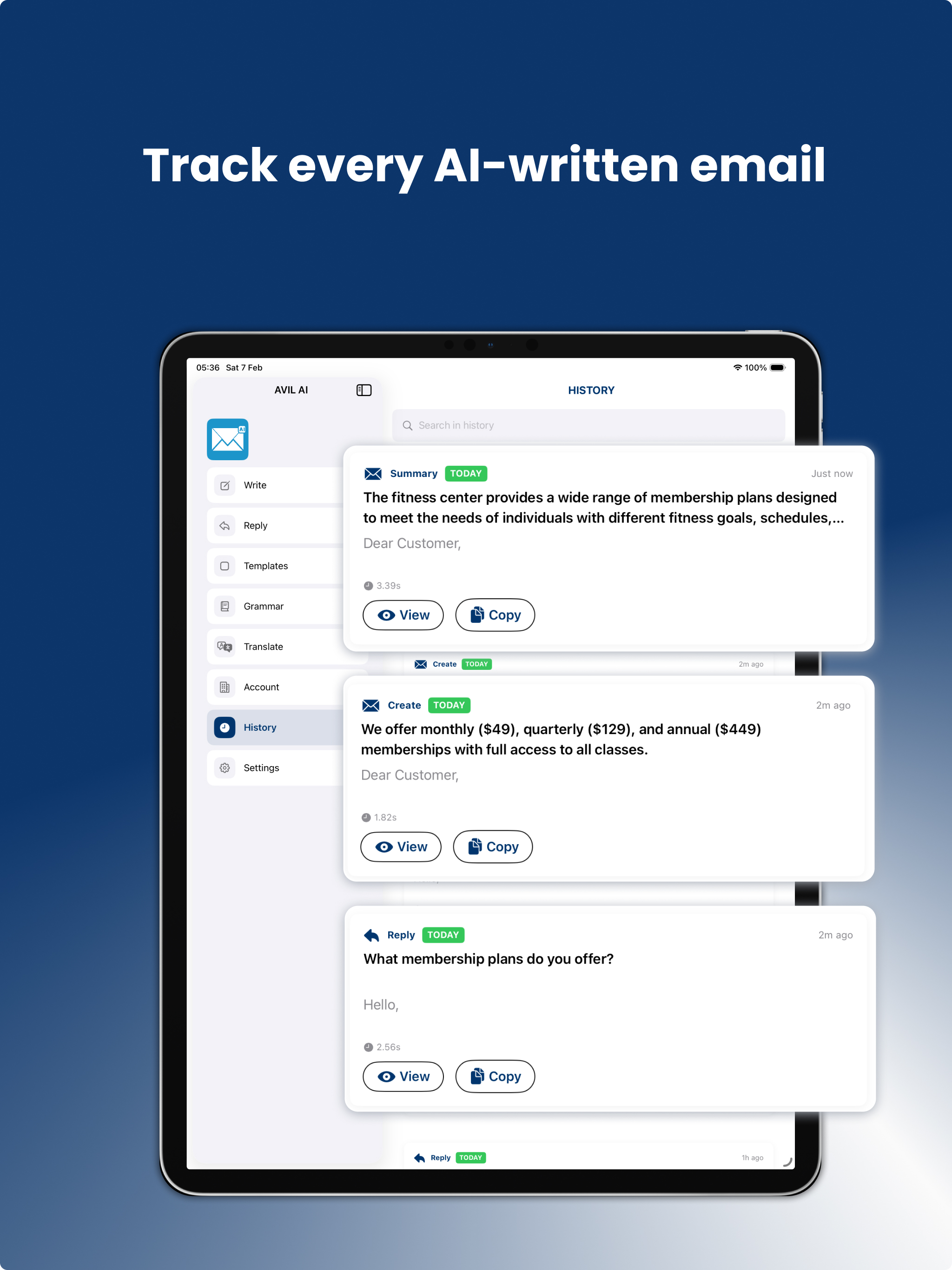 AI Email Writer & Assistants screenshot 9