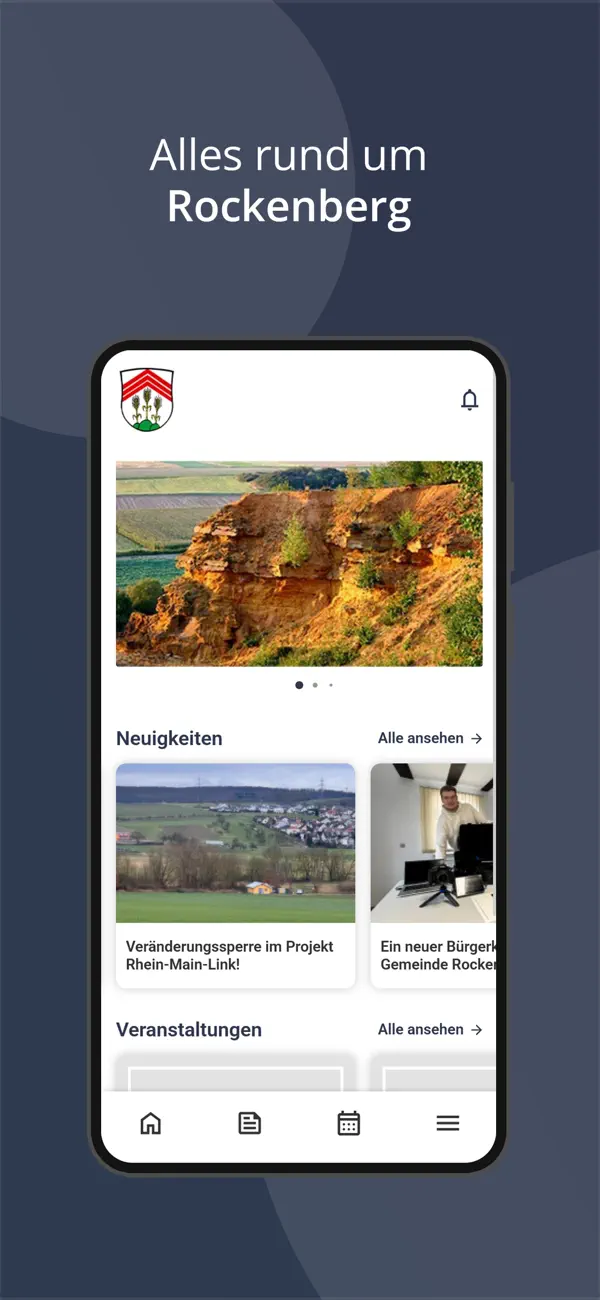 Screenshot #1 pour Gemeinde Rockenberg