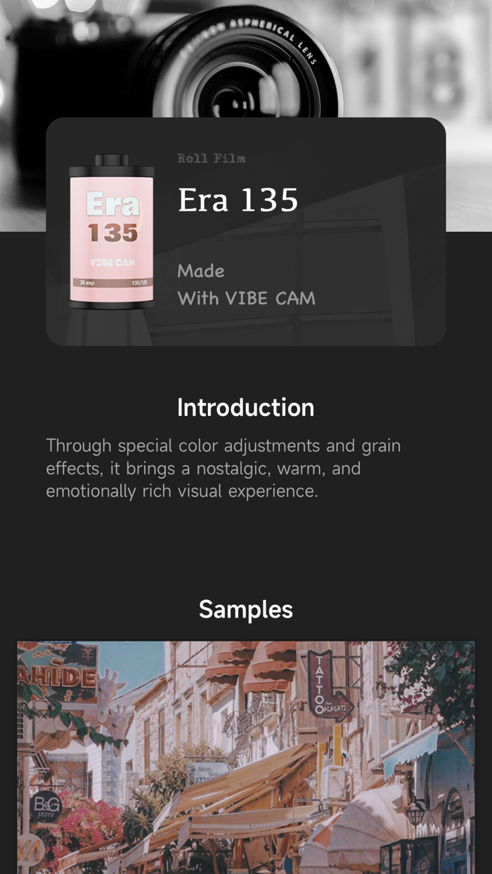 VIBE CAM - Retro camera