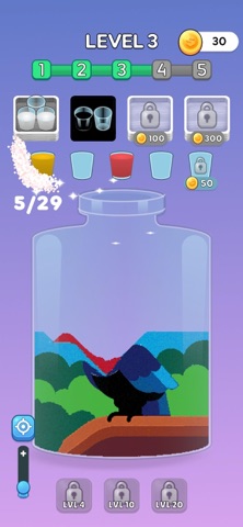 Sand Bottle Art! iPhone screenshot