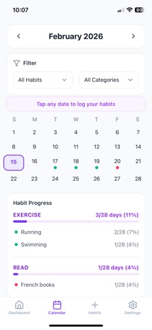 JustHabitz Screenshot 1 of 3
