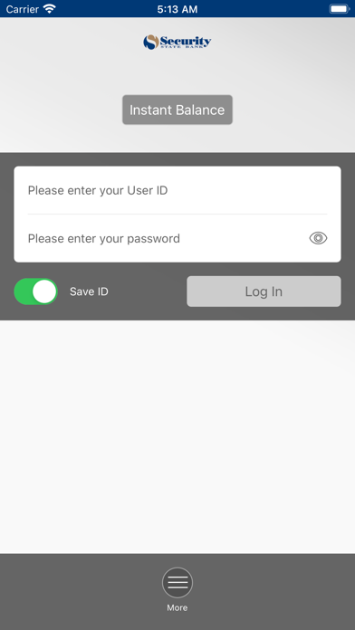 Security State Bank Hibbing iPhone screenshot 2 - Finance app