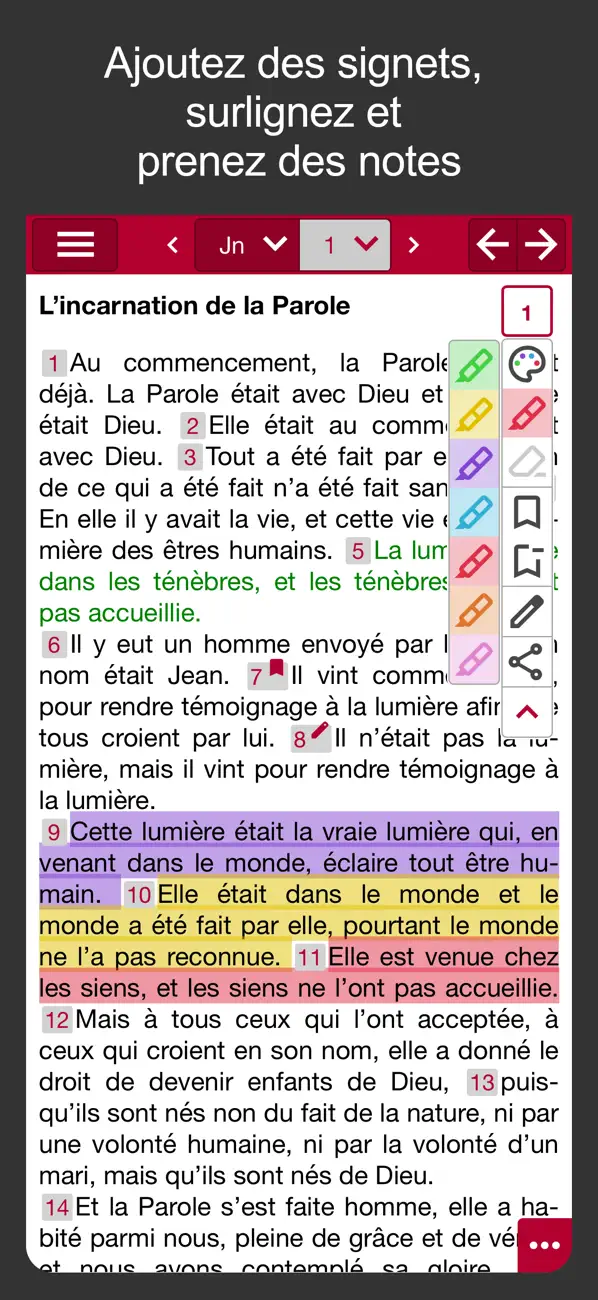 Screenshot #3 pour Bible d’étude