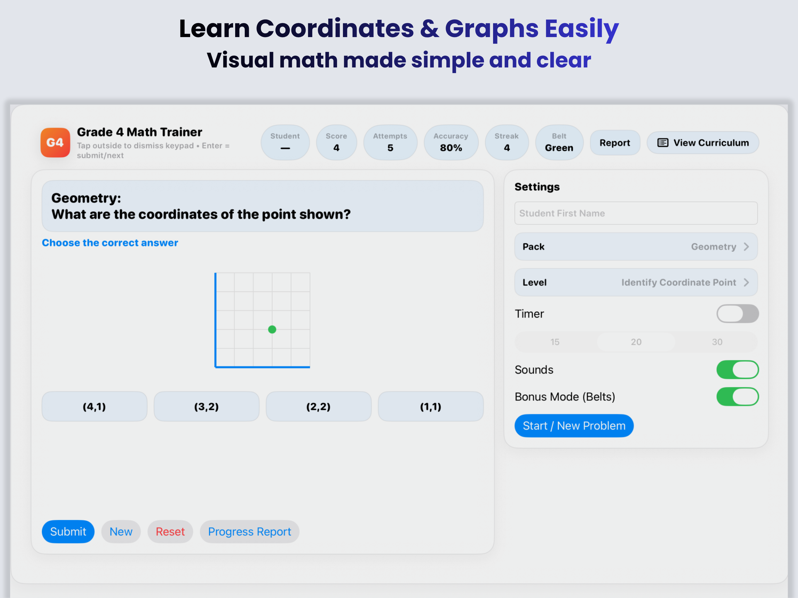 Grade 4 Math Trainer screenshot 8
