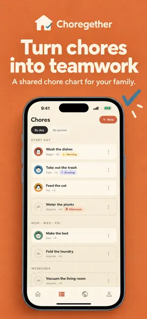 Choregether: Chore Chart screenshot 1