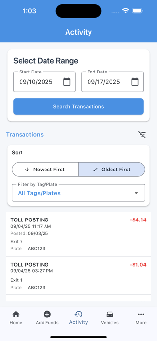 IPass Illinois Screenshot 2 of 4