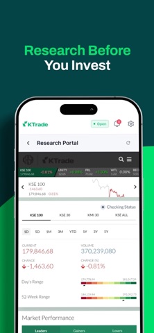 KTrade - Stock Trading App Screenshot 7 of 8