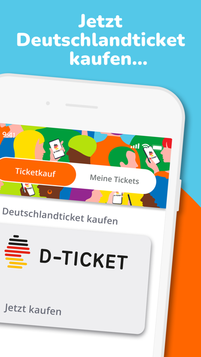 Deutschlandticket App Screenshot