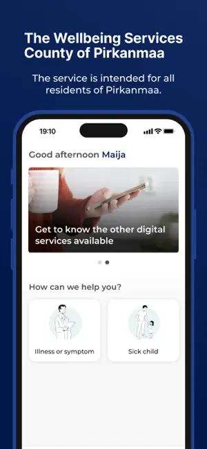 OmaPirha Digiklinikka screenshot 1