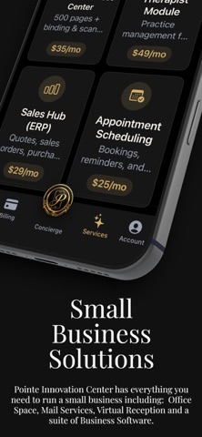Pointe: Office Suites & Spaces iPhone screenshot