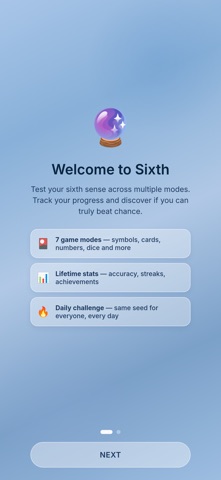 Sixth: Sense & Intuition iPhone screenshot