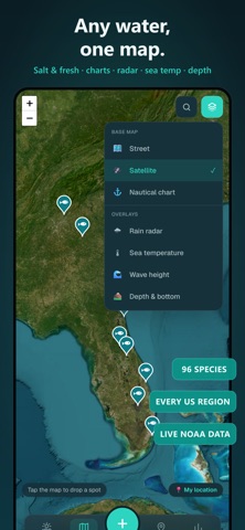 Sounder: Fishing Guide iPhone screenshot