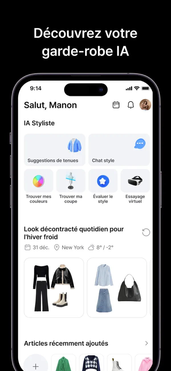 Screenshot #1 pour Acloset - Assistante mode IA