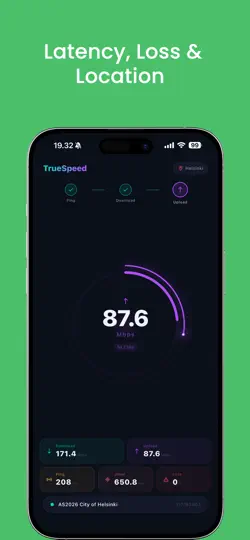 TrueSpeed - Internet Speed iPhone Screenshot 2