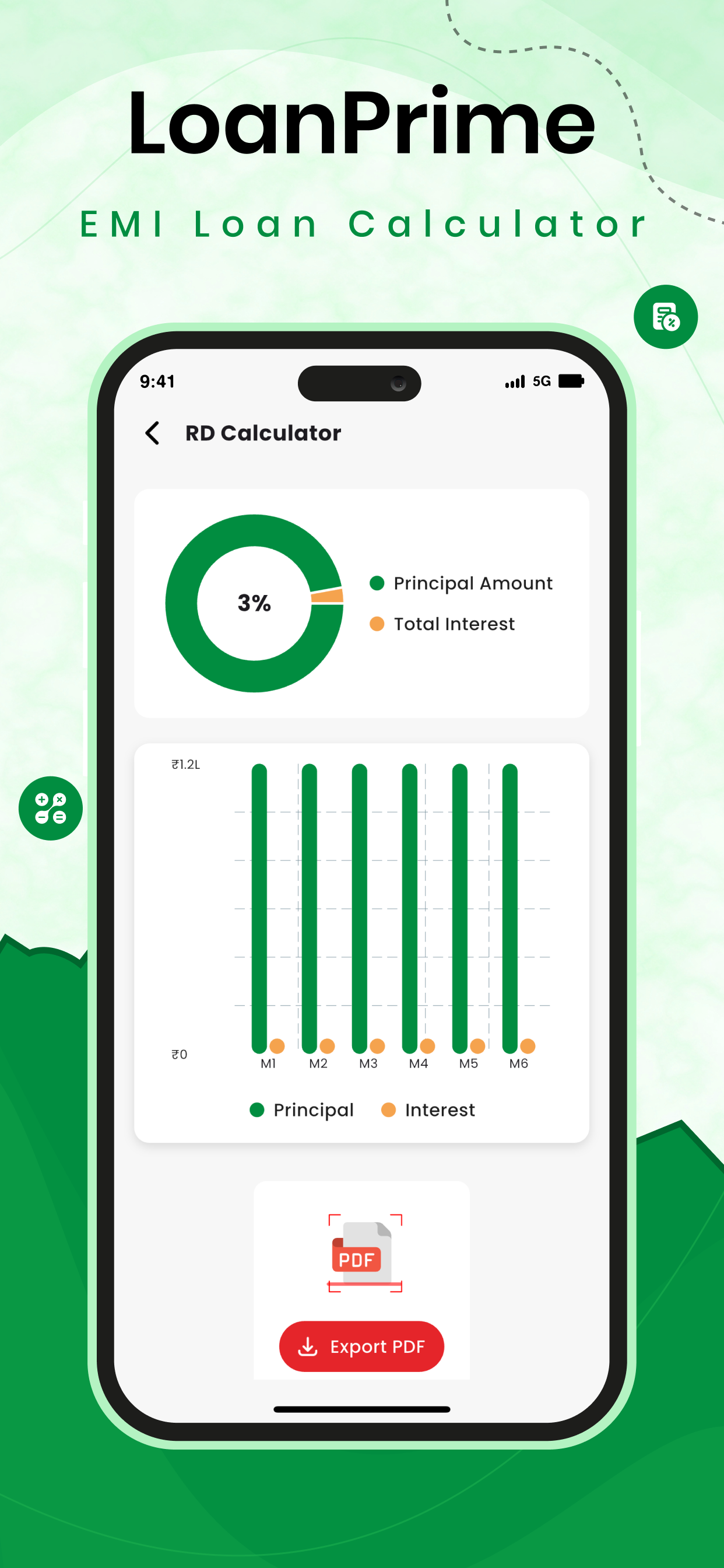 LoanPrime: EMI Loan Calculator