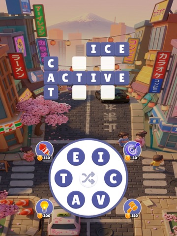 Word Scramble Go : Puzzle Game iPad screenshot