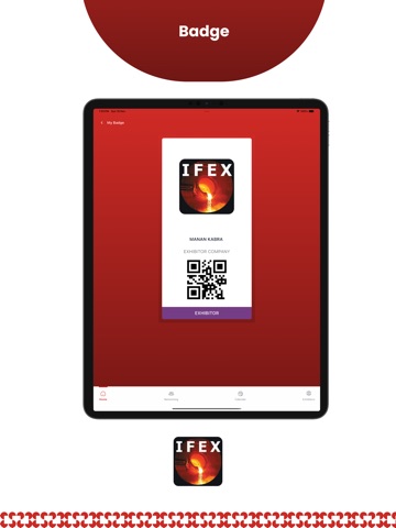 IFEX 2026 iPad screenshot