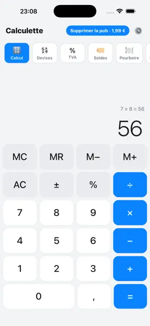 Calcul Tout screenshot 1