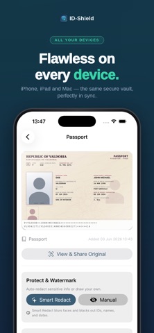 ID-Shield - Keep IDs Secure iPhone screenshot