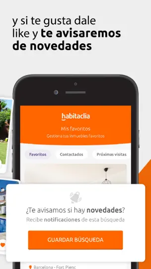 Captura de pantalla de Habitaclia - Pisos Y Casas en iPhone 7