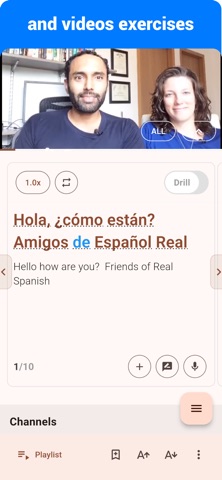Spanish  - Listening Speaking Screenshot 5 of 8