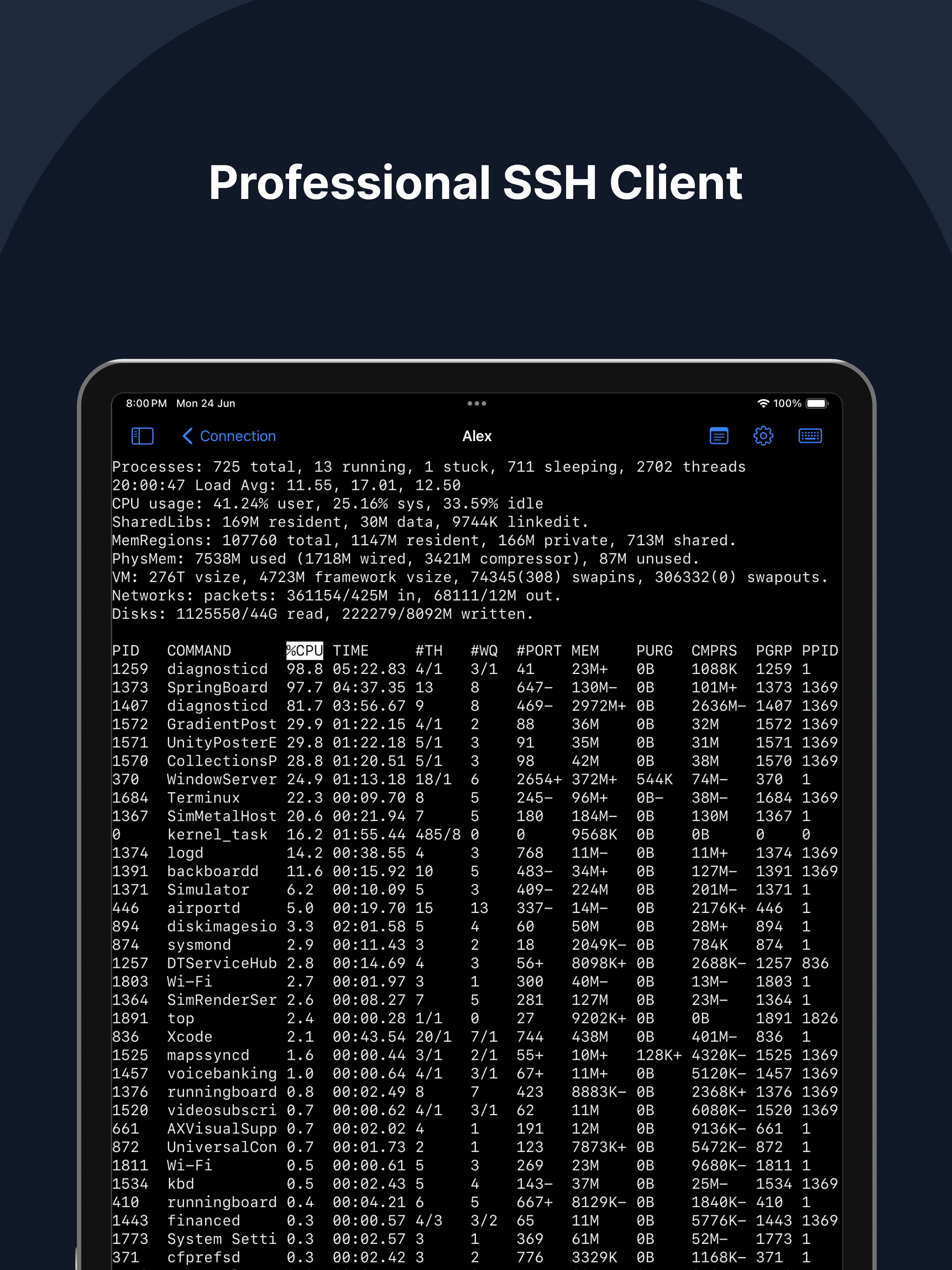 Terminux: SSH Client